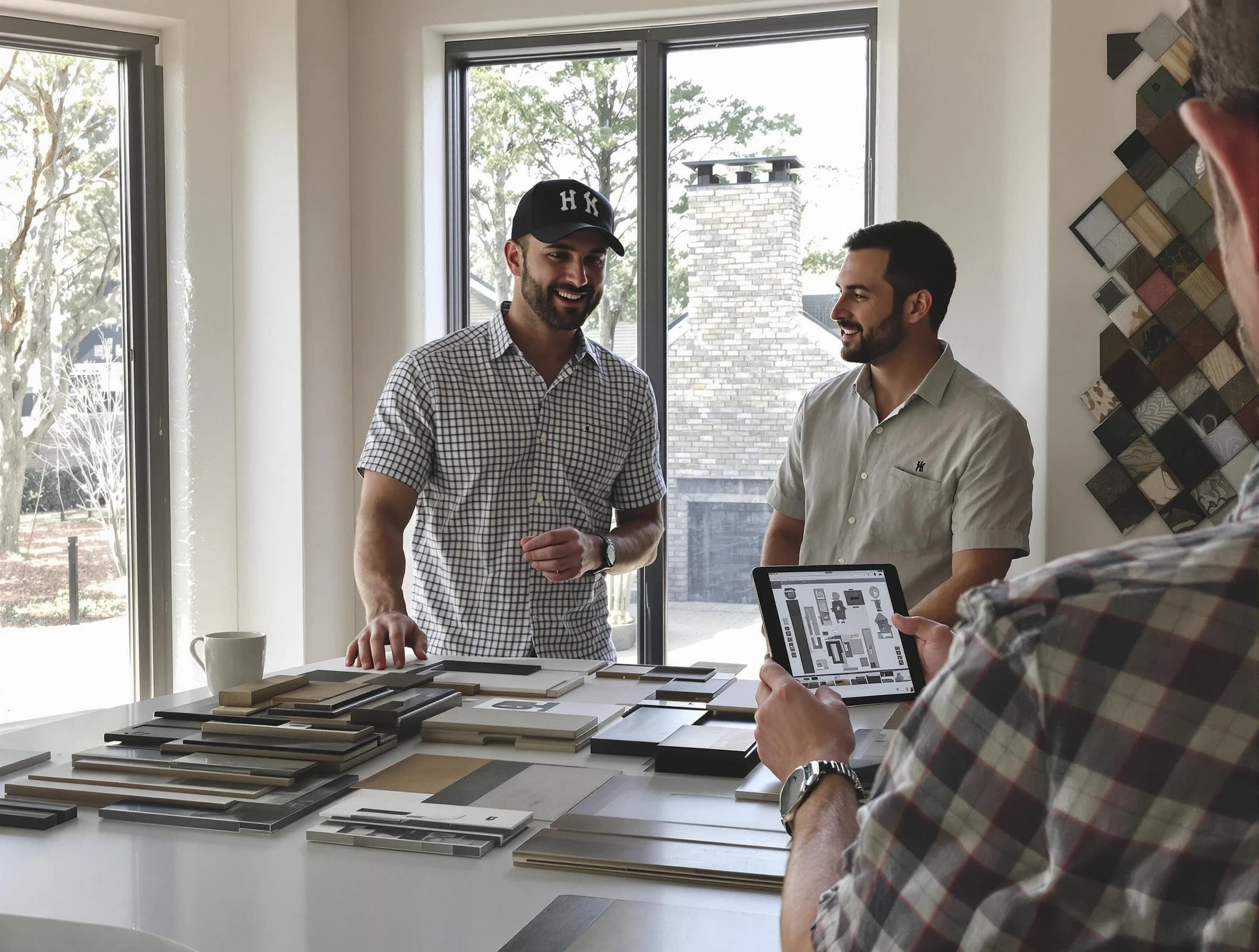 Ettrick Chimney Sweep remodeling a chimney and fireplace in Ettrick, VA