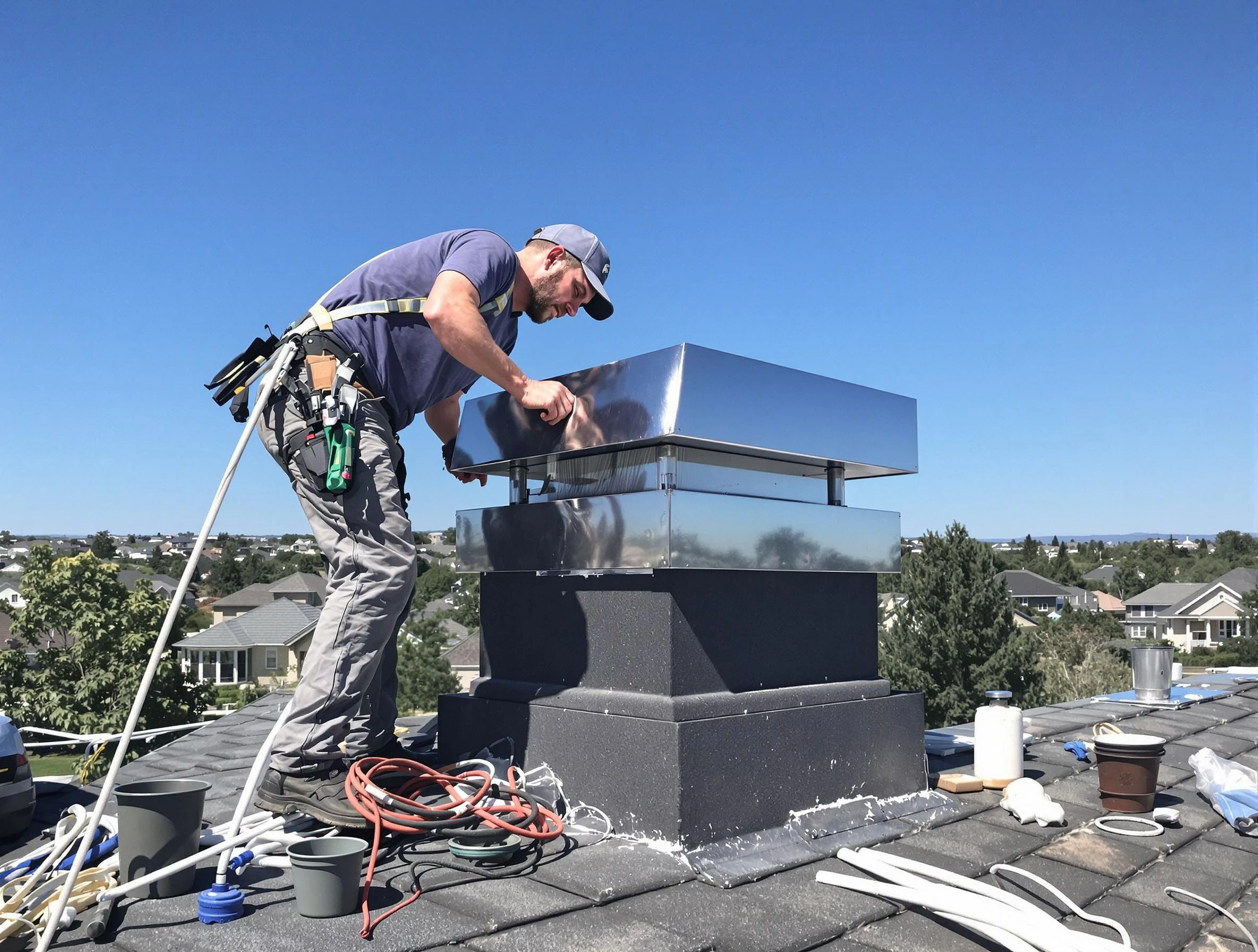 Chimney Cap Services in Ettrick