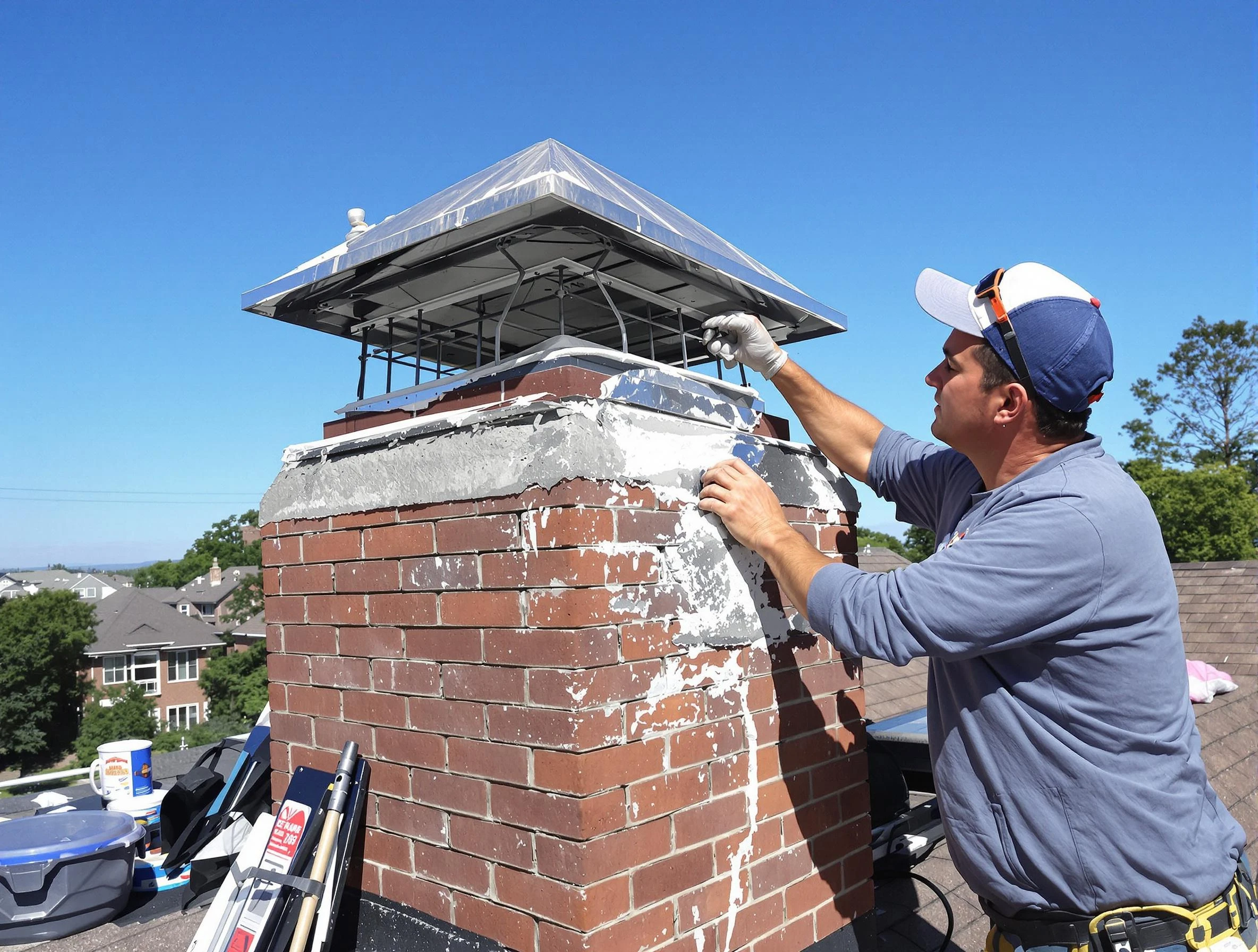 Chimney Crown Services in Ettrick