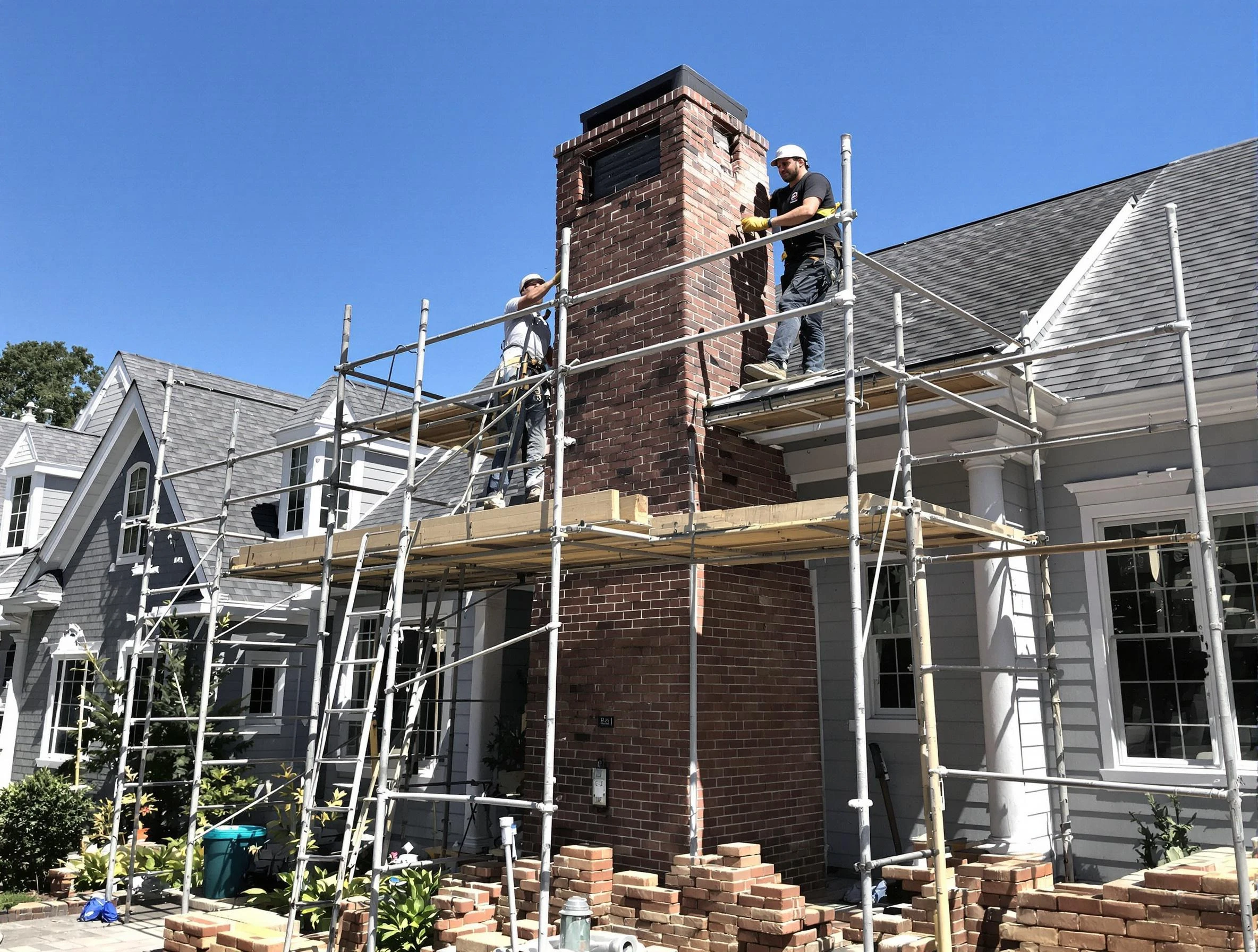 Chimney Rebuilding in Ettrick