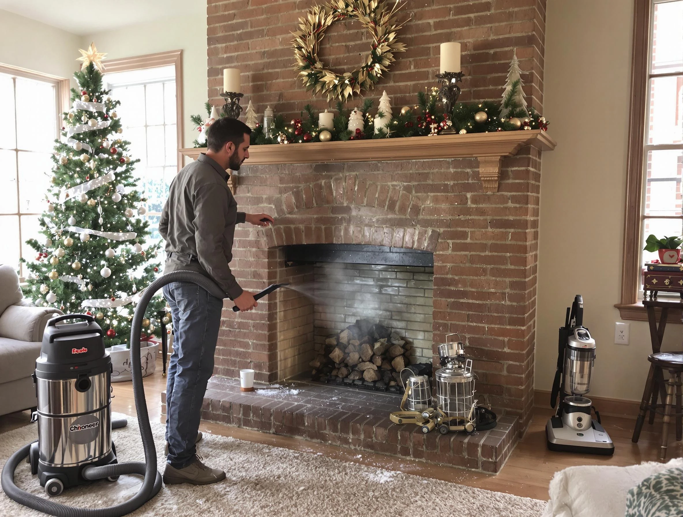 Fireplace Cleaning in Ettrick
